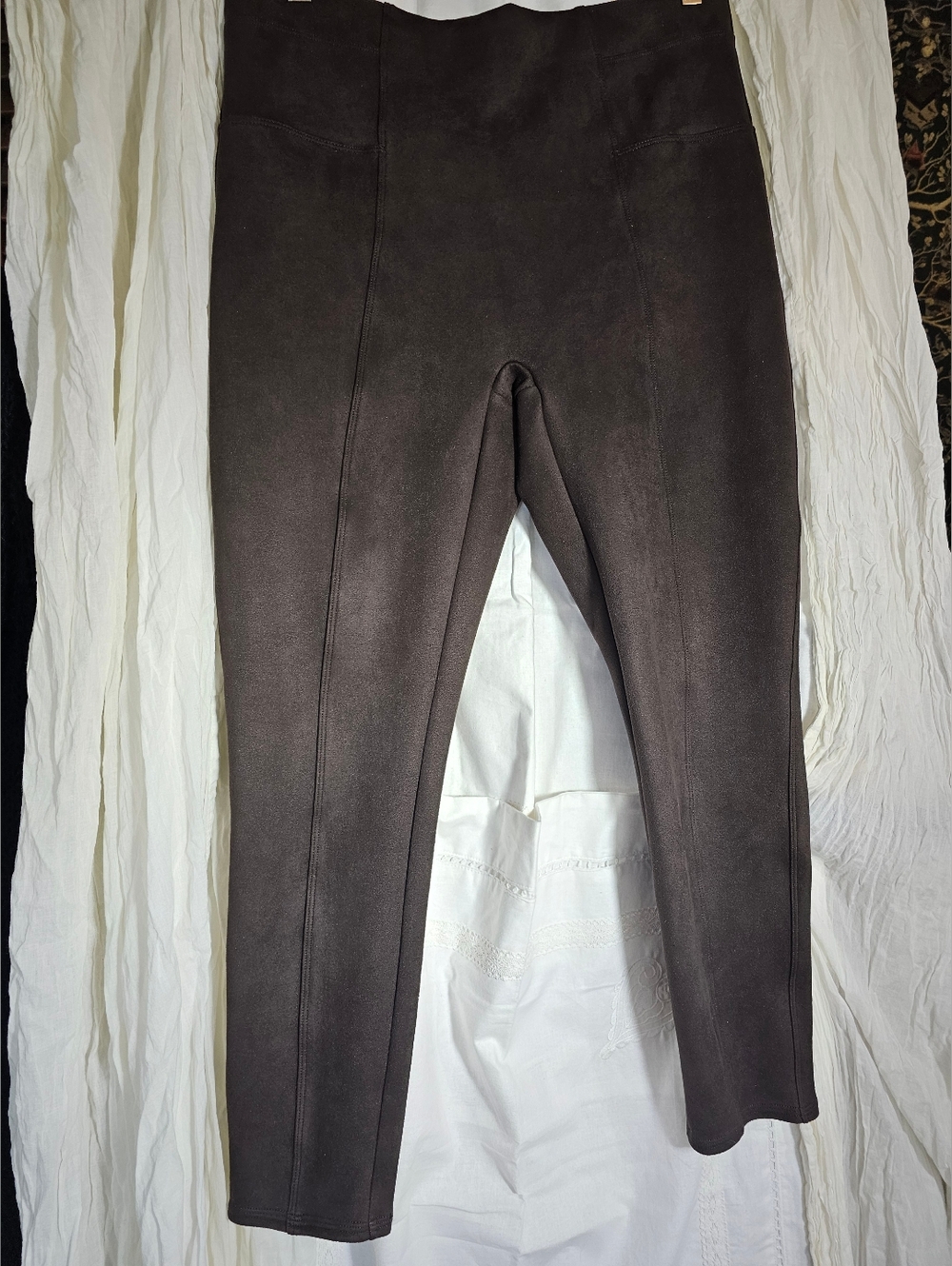 2 Pair NWT SPANX Pants, 1 Flare Nwt One Straight Leg Worn Once - Picture 10 of 12